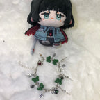 Free Shipping Muyo Hose Zenless Zone Zero ZZZ Fanart Jane Doe Inspired Flat Beads Bracelet