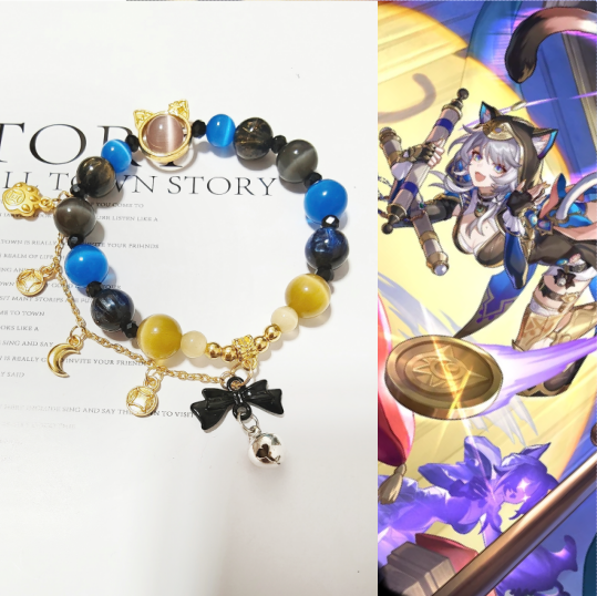 Muyo House Cipher Inspired Round Bracelet