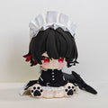 Muyo House Fanmade Fanart Meow Black Hair & Clothes With Shark Tail 8CM Action Figure