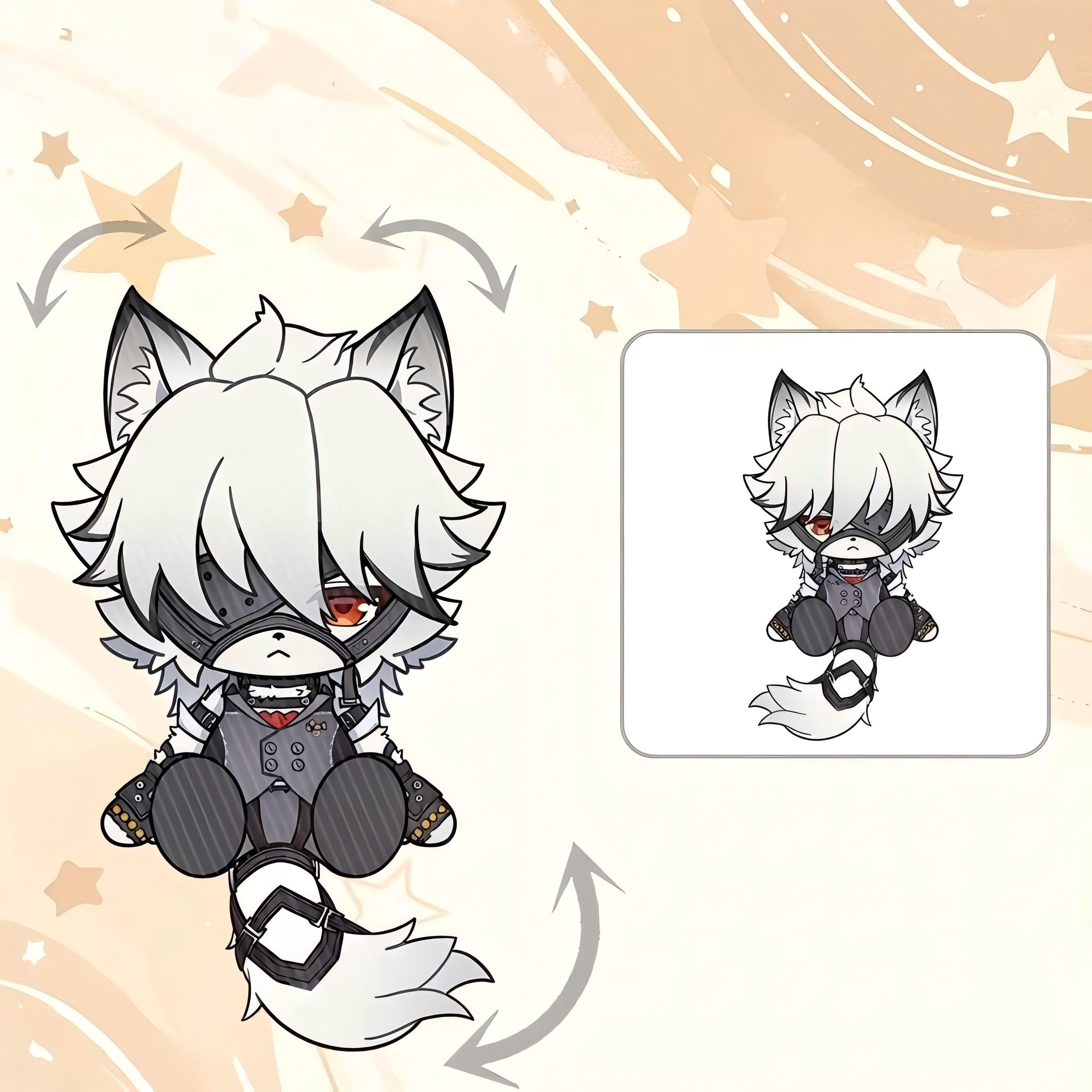 Muyo House Fanmade  Collectible Keychain Series 1