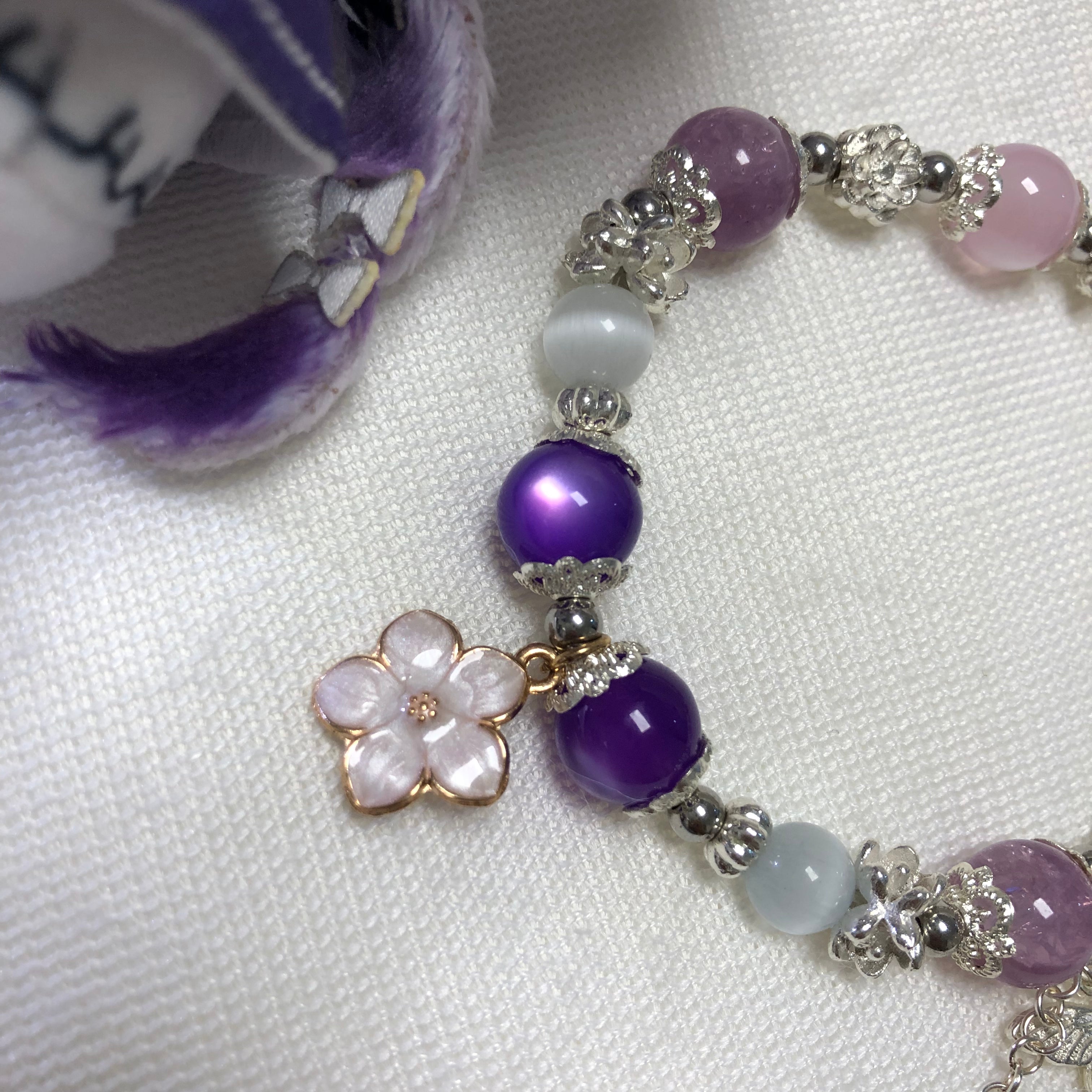 Muyo Hose Honkai Star Rail Castorice Inspired Round Bracelet