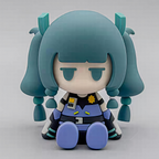 Muyo House Cute Q Style Vivian Action Figures 7CM