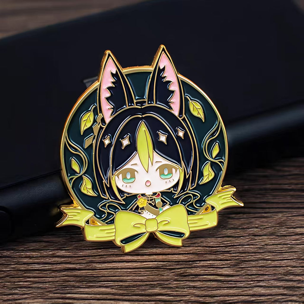 Muyo House Fanmade Enamel Pin Series 5 Badge Keychain