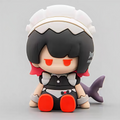 Muyo House  Cute Q Style Black Hair & Clothes  Action Figures 7CM