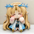 Muyo House Fanmade Orange Hair Blue Clothes  Action Figure