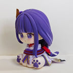 Muyo House Fanmade Fanart Long Purple Braid & Clothes 8CM Action Figure