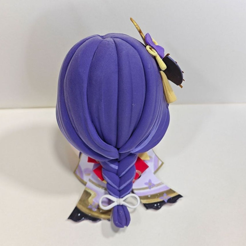 Muyo House Fanmade Fanart Long Purple Braid & Clothes 8CM Action Figure