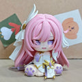 Muyo House Fanmade Fanart Pink Hair White Clothes 8CM Action Figure