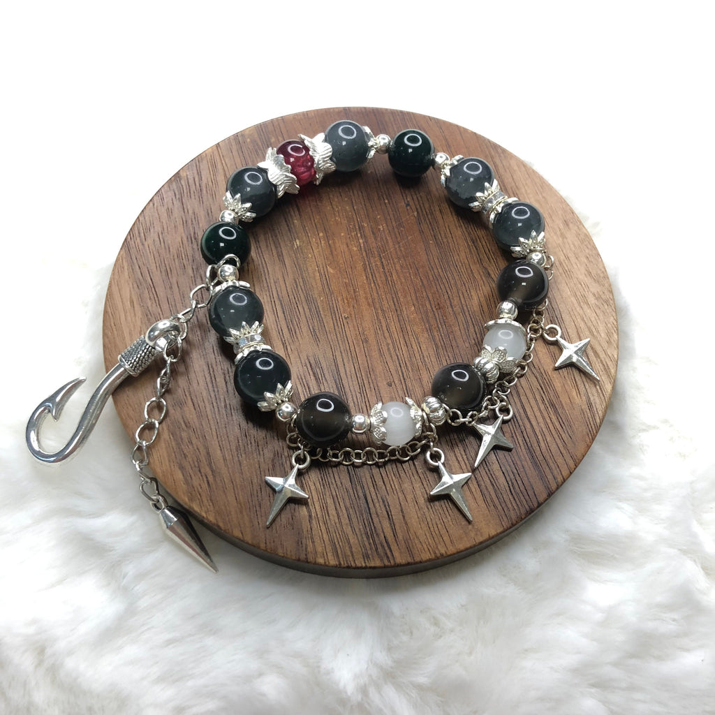 Free Shipping Muyo Hose Zenless Zone Zero ZZZ Fanart Jane Doe Inspired Round Bracelet