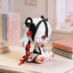 Muyo House Fanmade Fanart White Hair & Clothes With Long Braids 8CM Action Figure
