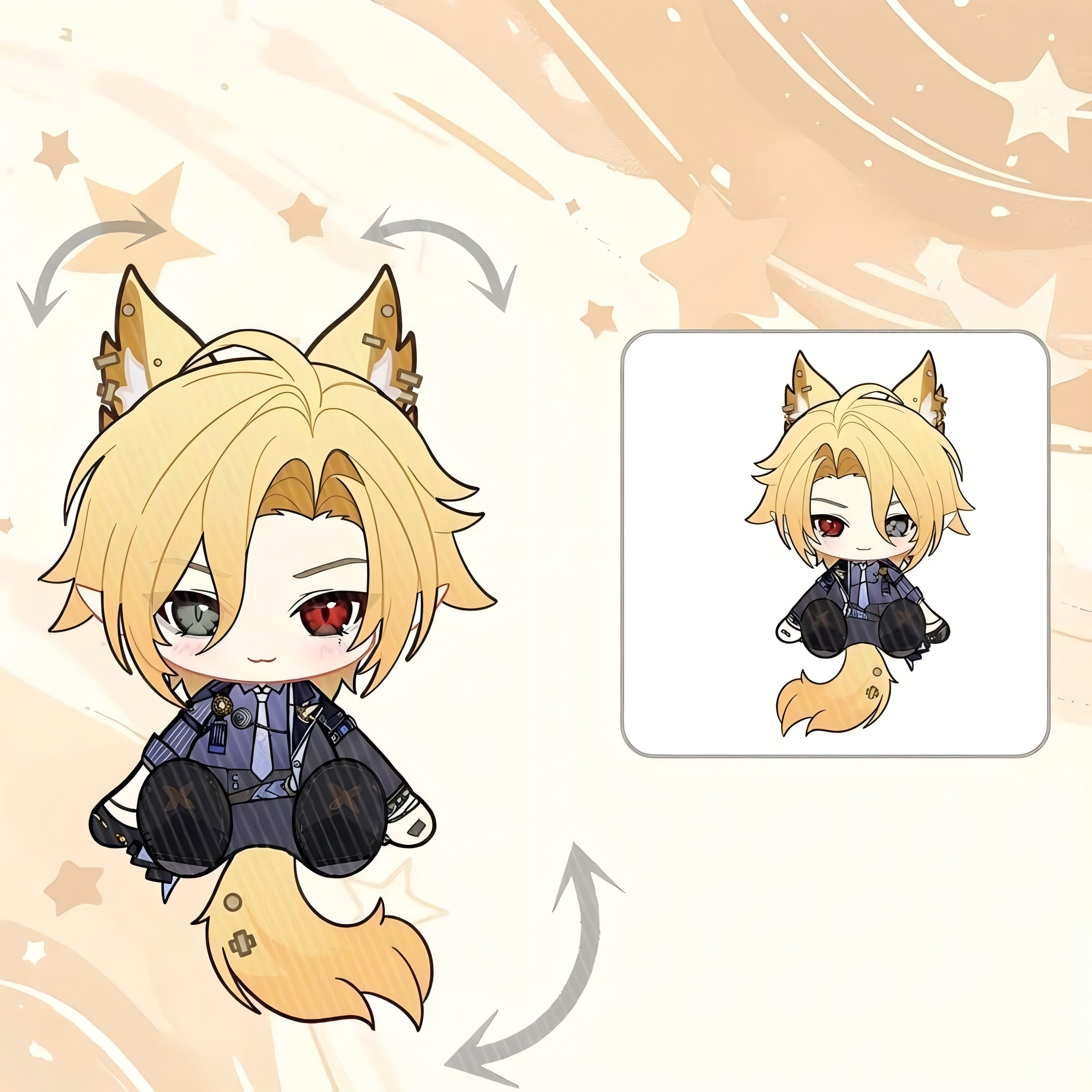 Muyo House Fanmade  Collectible Keychain Series 1