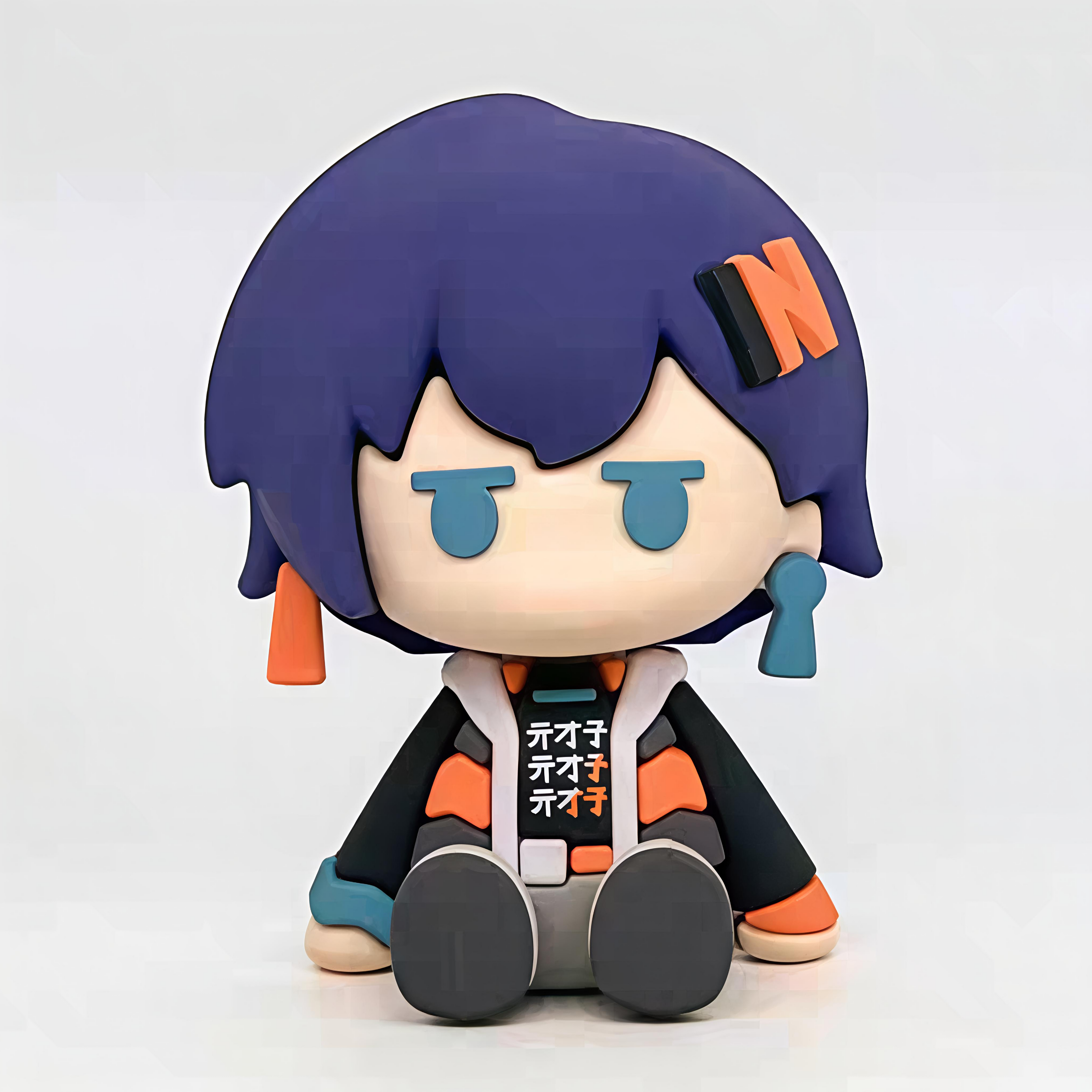 Muyo House Cute Q Style Vivian Action Figures 7CM