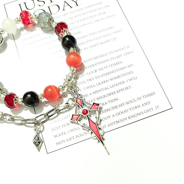 Muyo House The Knave Arlecchino Inspired Bracelet