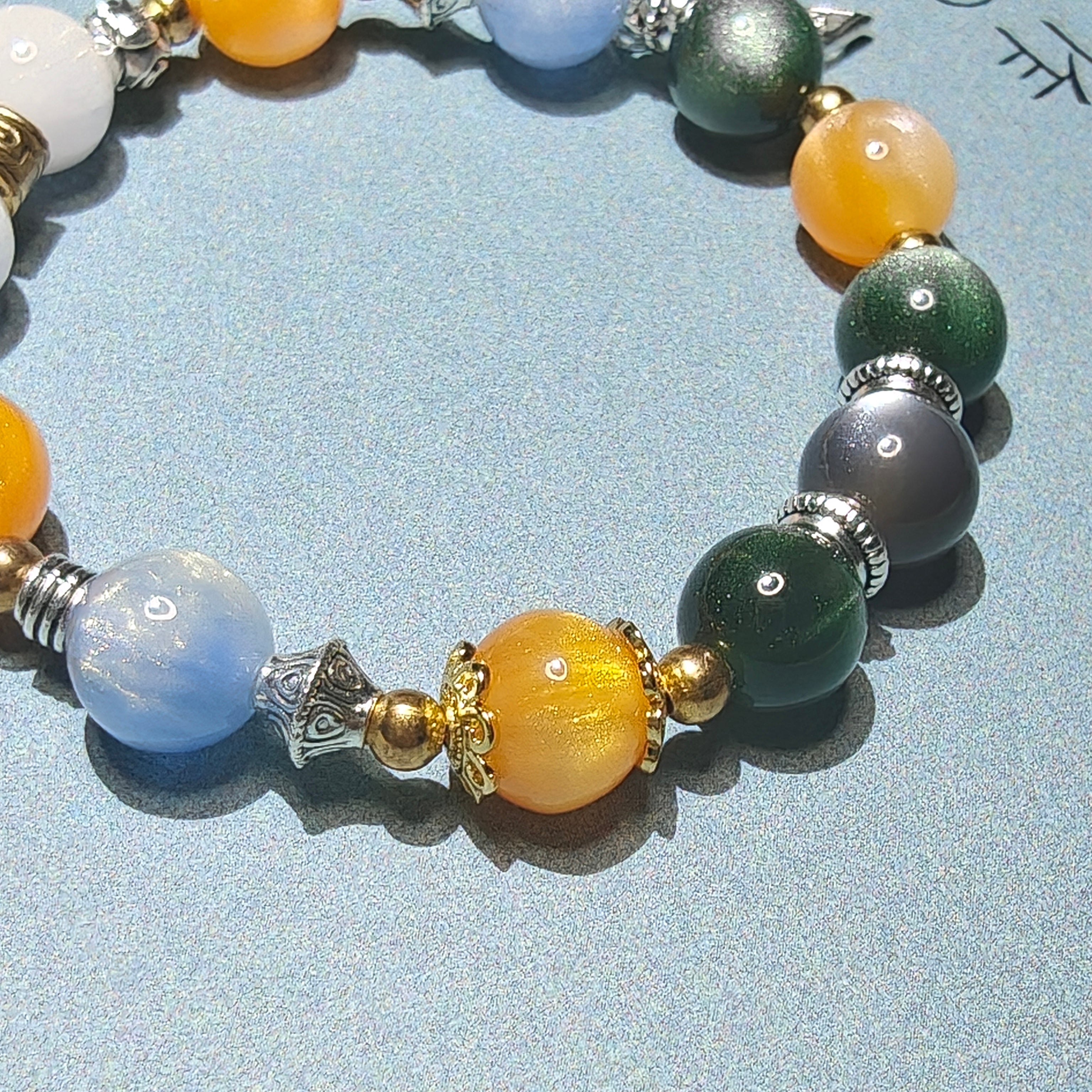 Muyo Hose Kpop Demon Hunters Huntrix Zoey ~How It's Done~ Performance Inspired Round Beads Bracelet