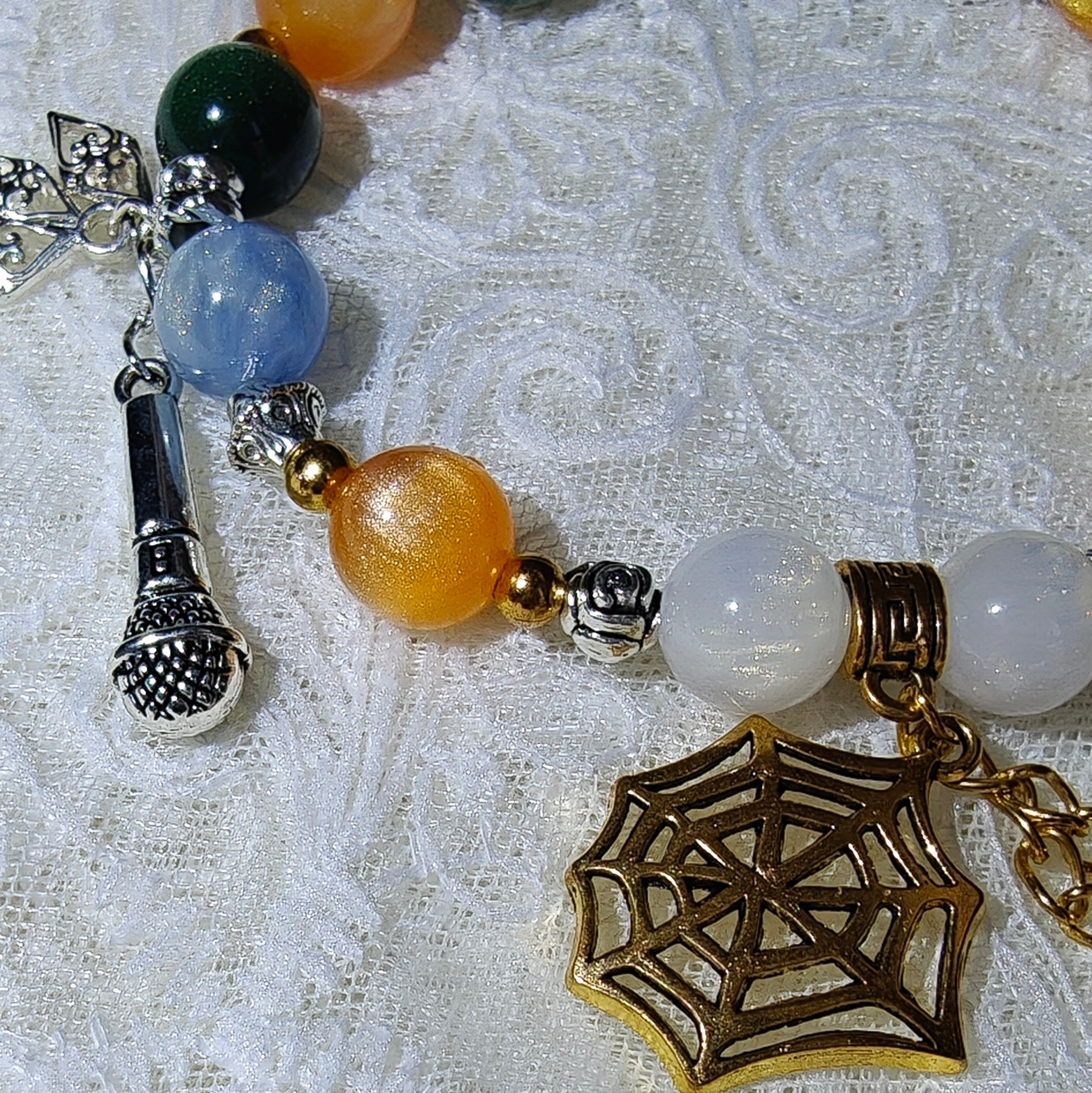 Muyo Hose Kpop Demon Hunters Huntrix Zoey ~How It's Done~ Performance Inspired Round Beads Bracelet