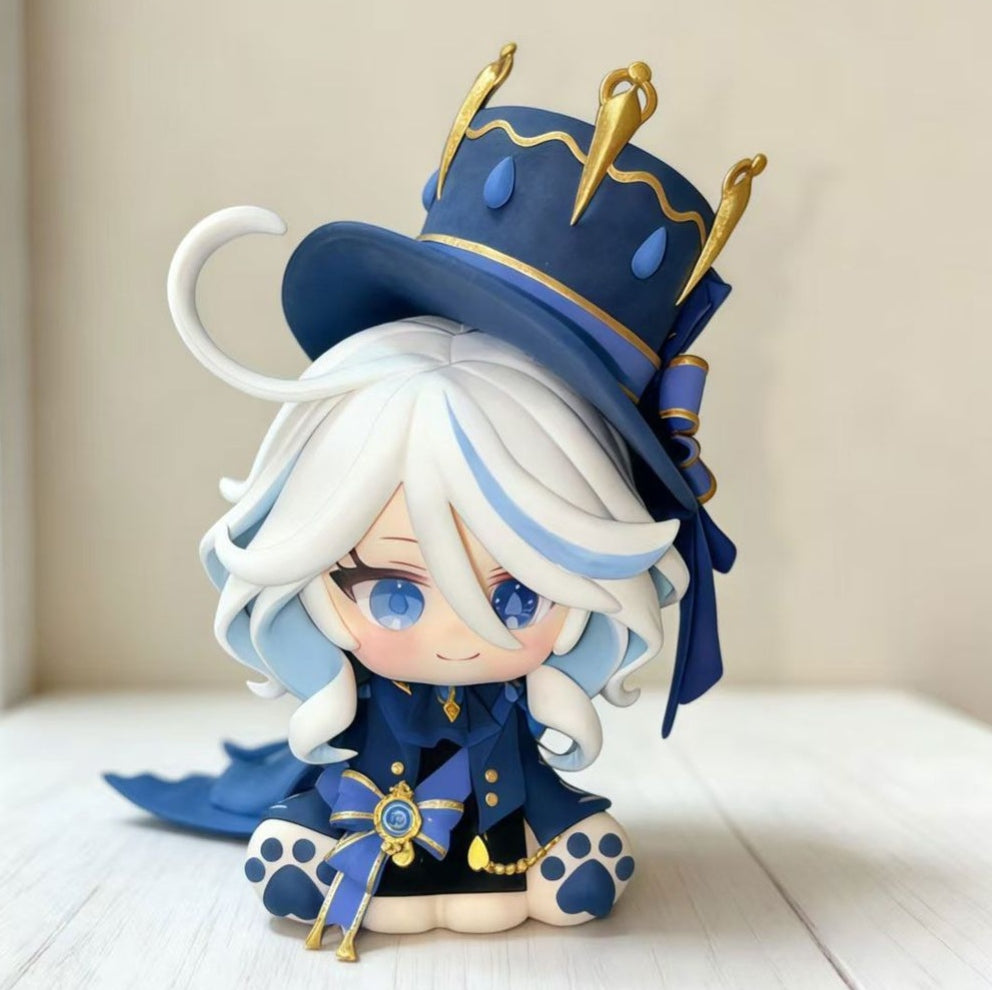 Muyo House Fanmade Fanart Blue Hat & Clothes 8CM Action Figure