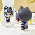 Muyo House Fanmade Fanart Purple Short Hair Purple Clothes  Action Figure