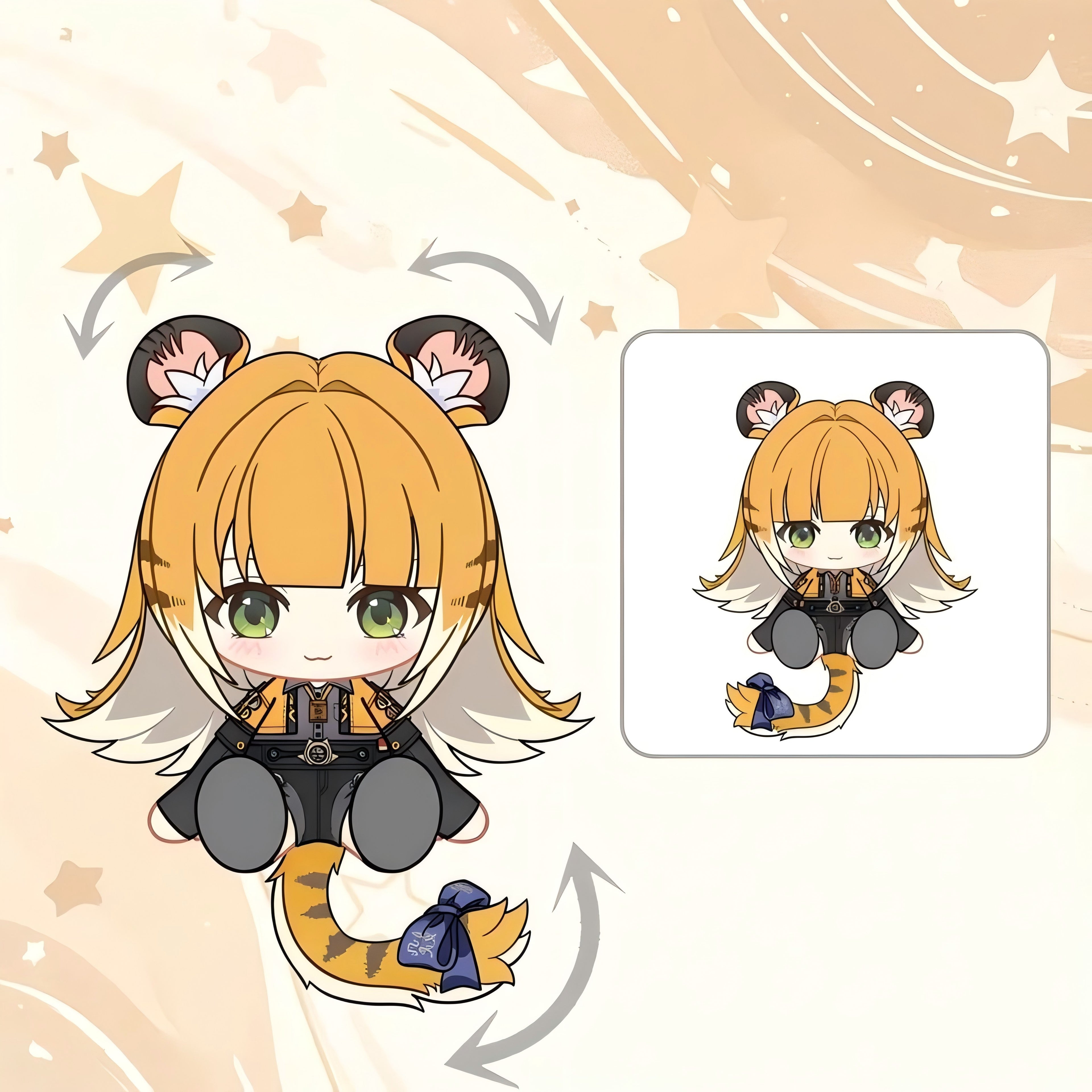 Muyo House Fanmade  Collectible Keychain Series 3