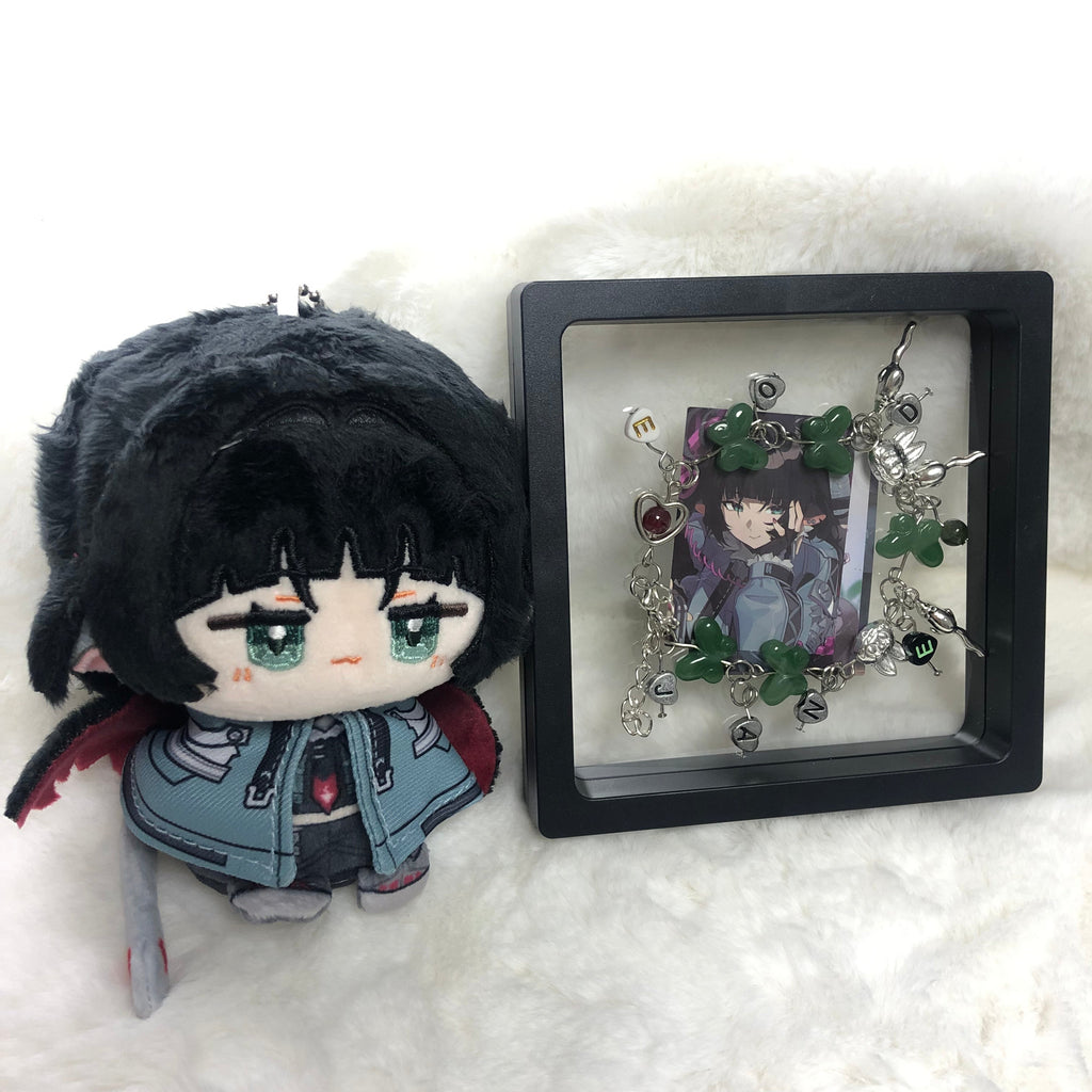 Free Shipping Muyo Hose Zenless Zone Zero ZZZ Fanart Jane Doe Inspired Flat Beads Bracelet