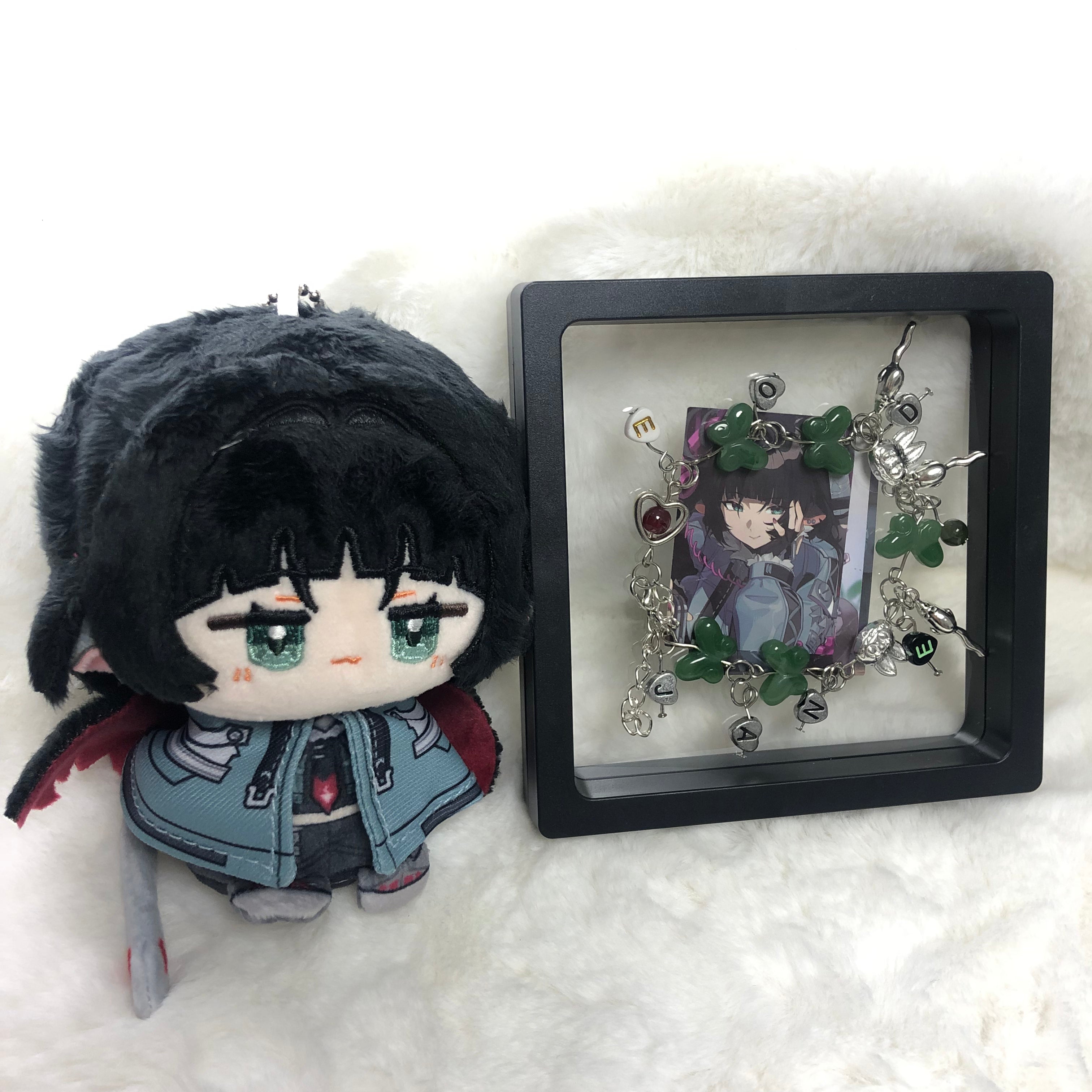 Free Shipping Muyo Hose Zenless Zone Zero ZZZ Fanart Jane Doe Inspired Flat Beads Bracelet