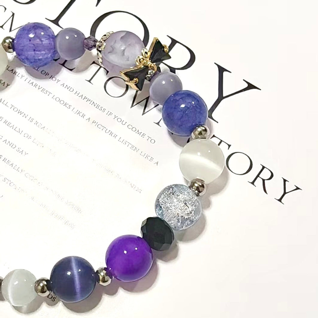 Free Shipping Muyo Hose Zenless Zone Zero ZZZ Fanart Vivian Inspired Round Bracelet