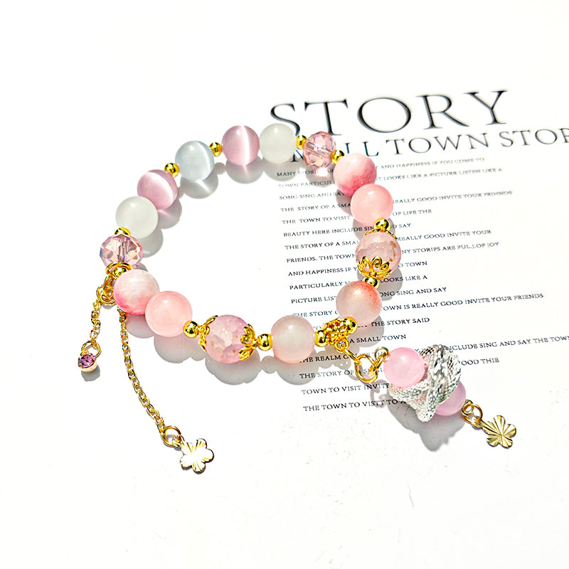Muyo Hose Game Wuthering Waves Jinhsi Peach Blossom Inspired Bracelet