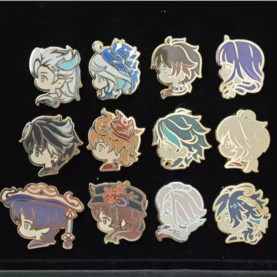 Muyo House Fanmade Enamel Pin Series 1 Badge Keychain