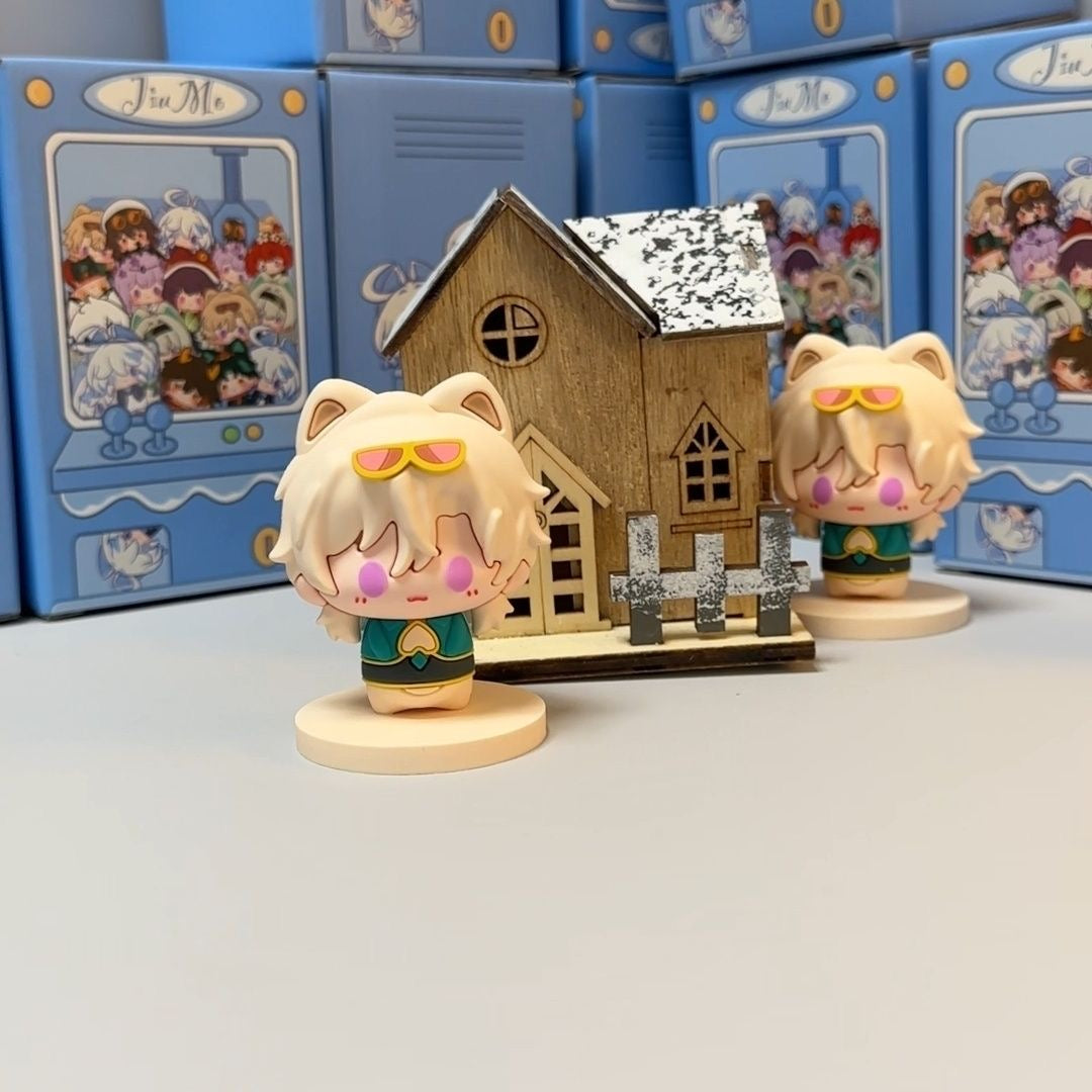 Muyo House Honkai: Star Rail Aventurine Action Figures Q style  7CM