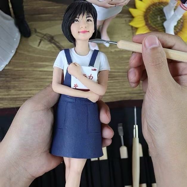 Muyo House Custom Made Action Figures Solft Clay Material 15CM