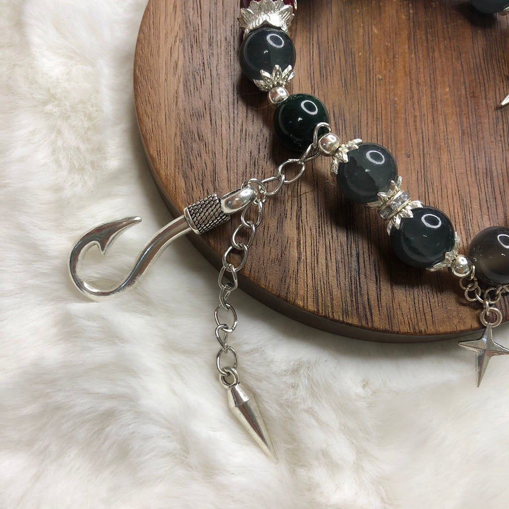 Free Shipping Muyo Hose Zenless Zone Zero ZZZ Fanart Jane Doe Inspired Round Bracelet