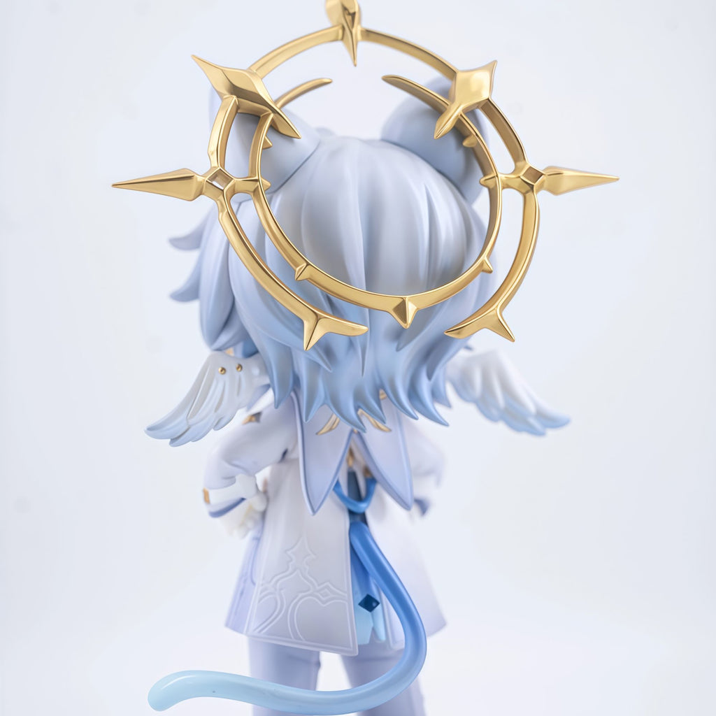 Muyo House Fanmade Fanart Blue Hair With Wings & a tail 16CM Action Figure