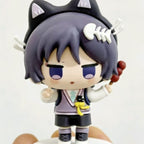 Muyo House Fanmade Fanart Purple Short Hair Purple Clothes  Action Figure