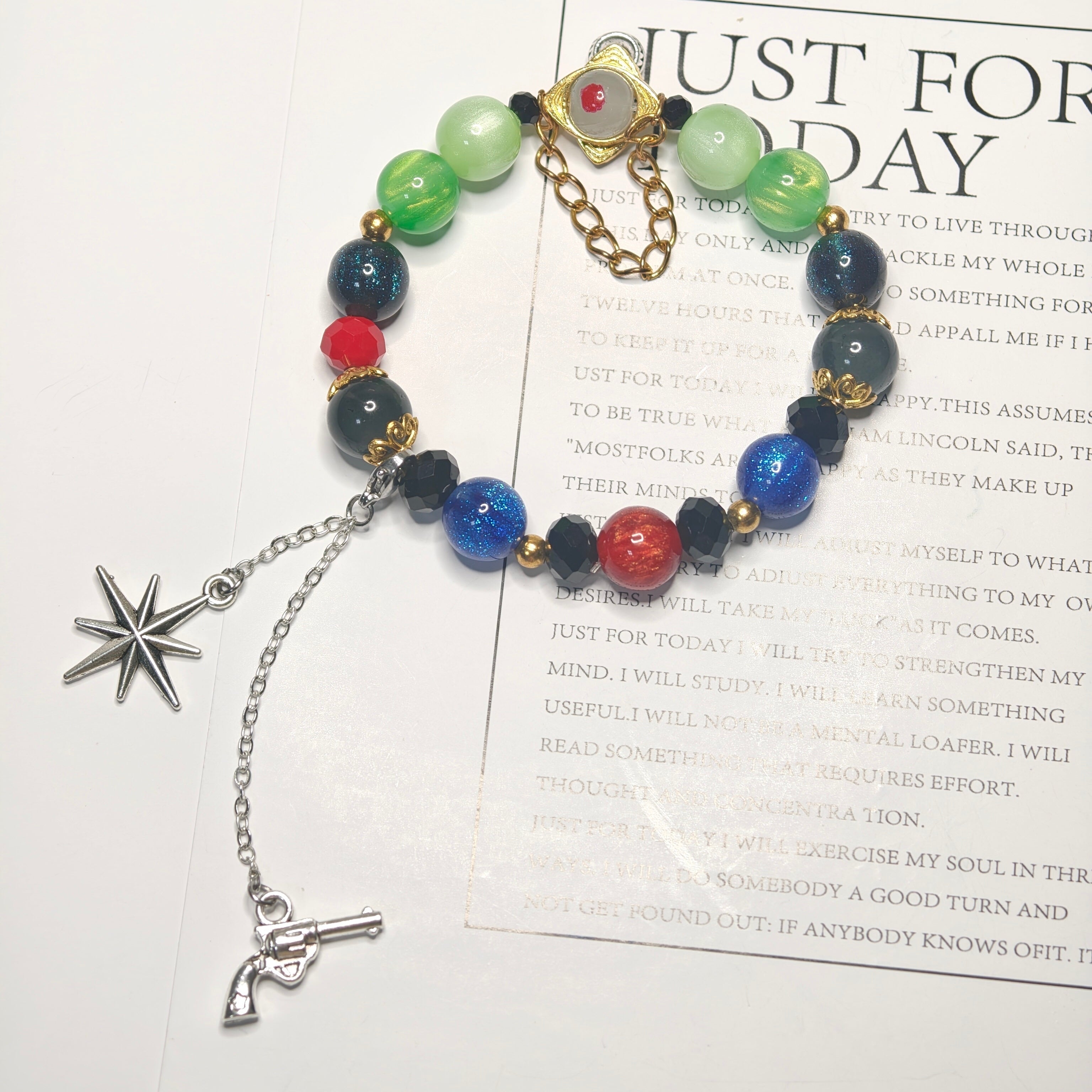 Muyo Hose Honkai Star Rail Anaxa Inspired Round Bracelet