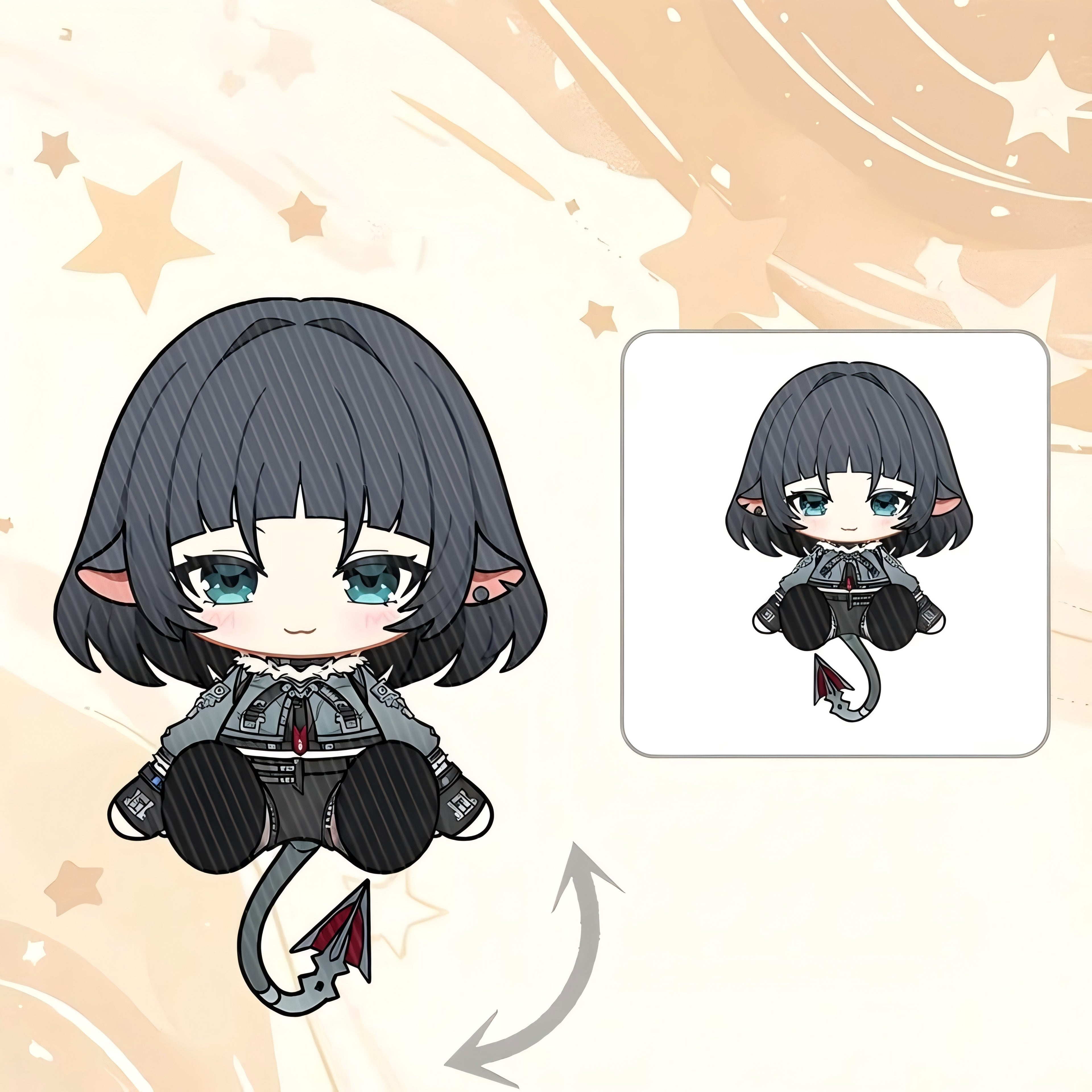 Muyo House Fanmade  Collectible Keychain Series 1