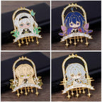 Muyo House Fanmade Enamel Pin Series 4 Badge Keychain