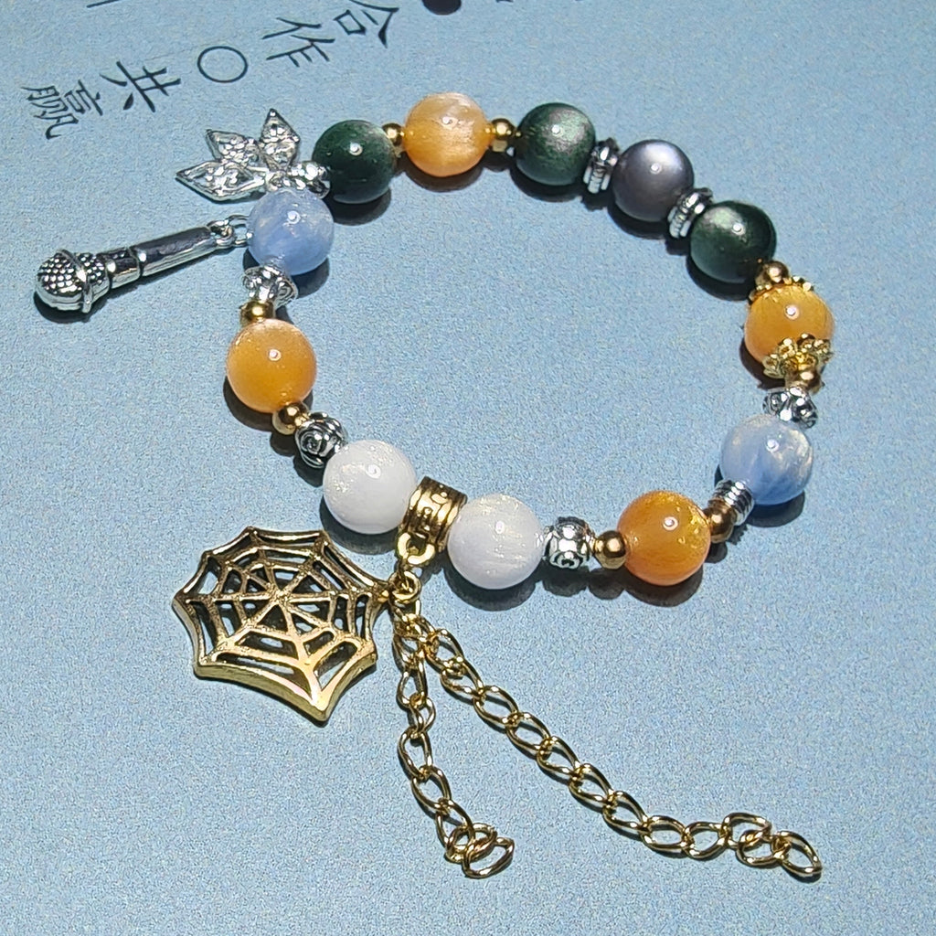 Muyo Hose Kpop Demon Hunters Huntrix Zoey ~How It's Done~ Performance Inspired Round Beads Bracelet