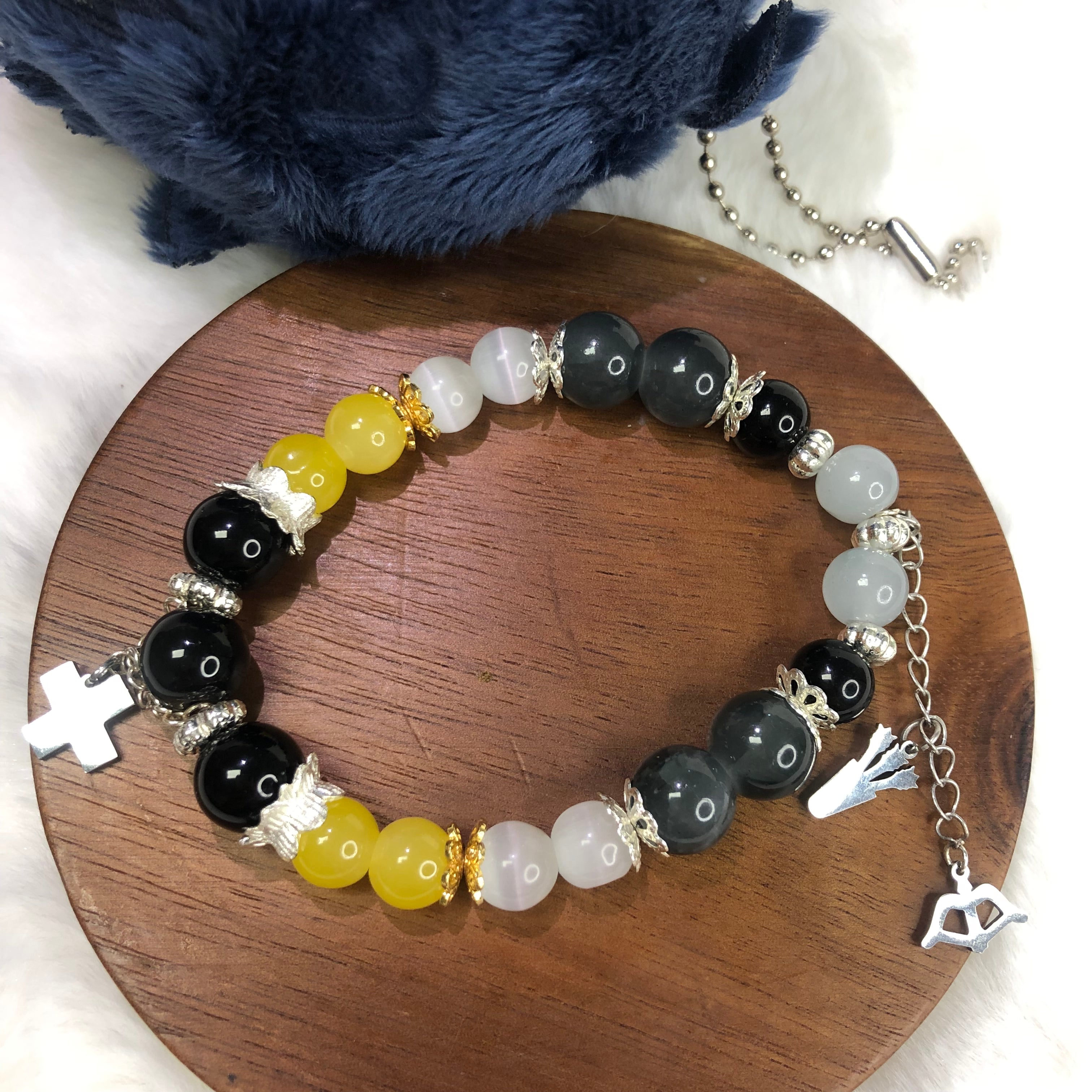 Muyo Hose Zenless Zone Zero ZZZ Harumasa Inspired Round Bracelet