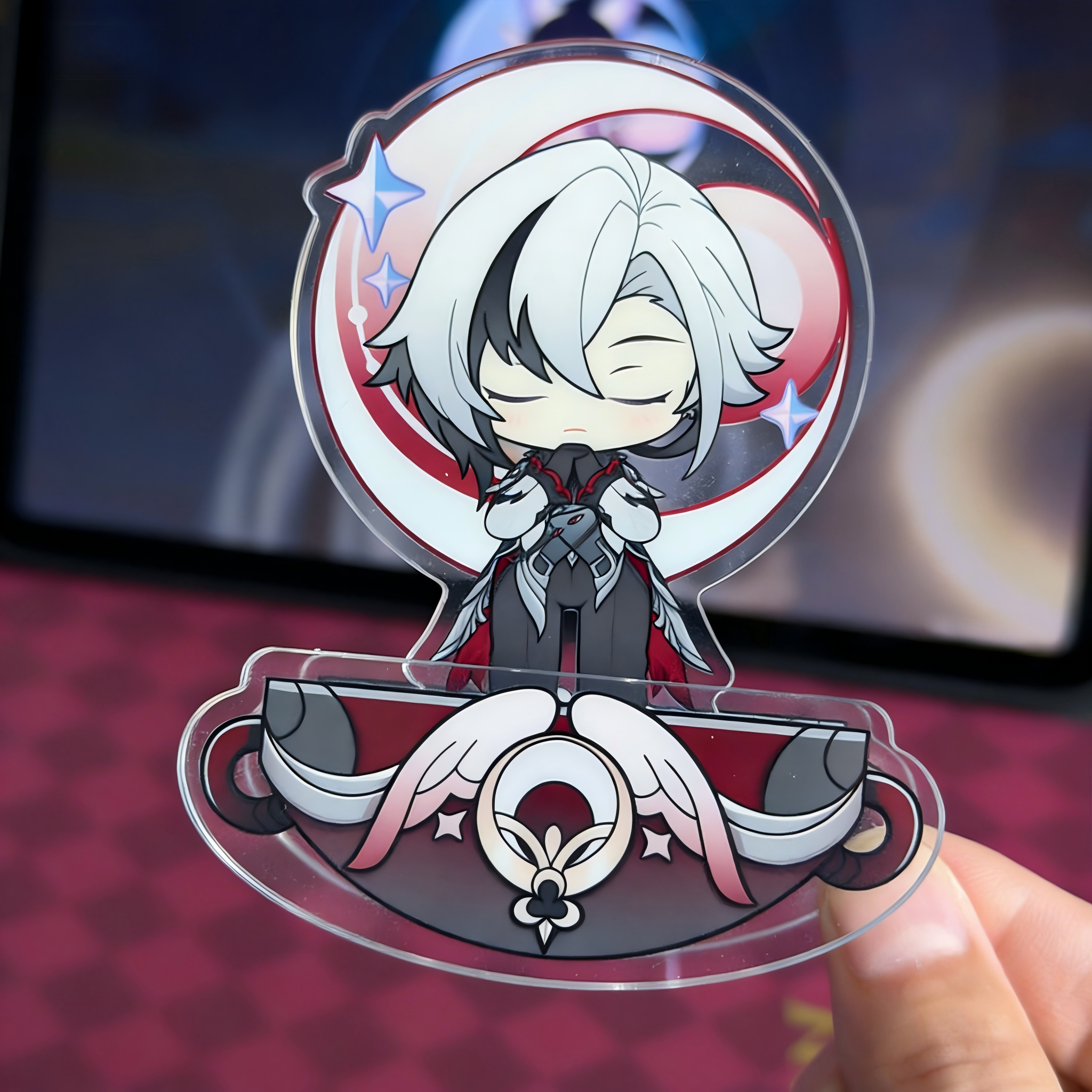 Muyo House Fanmade Acrylic Standee Wobbler  Keychain