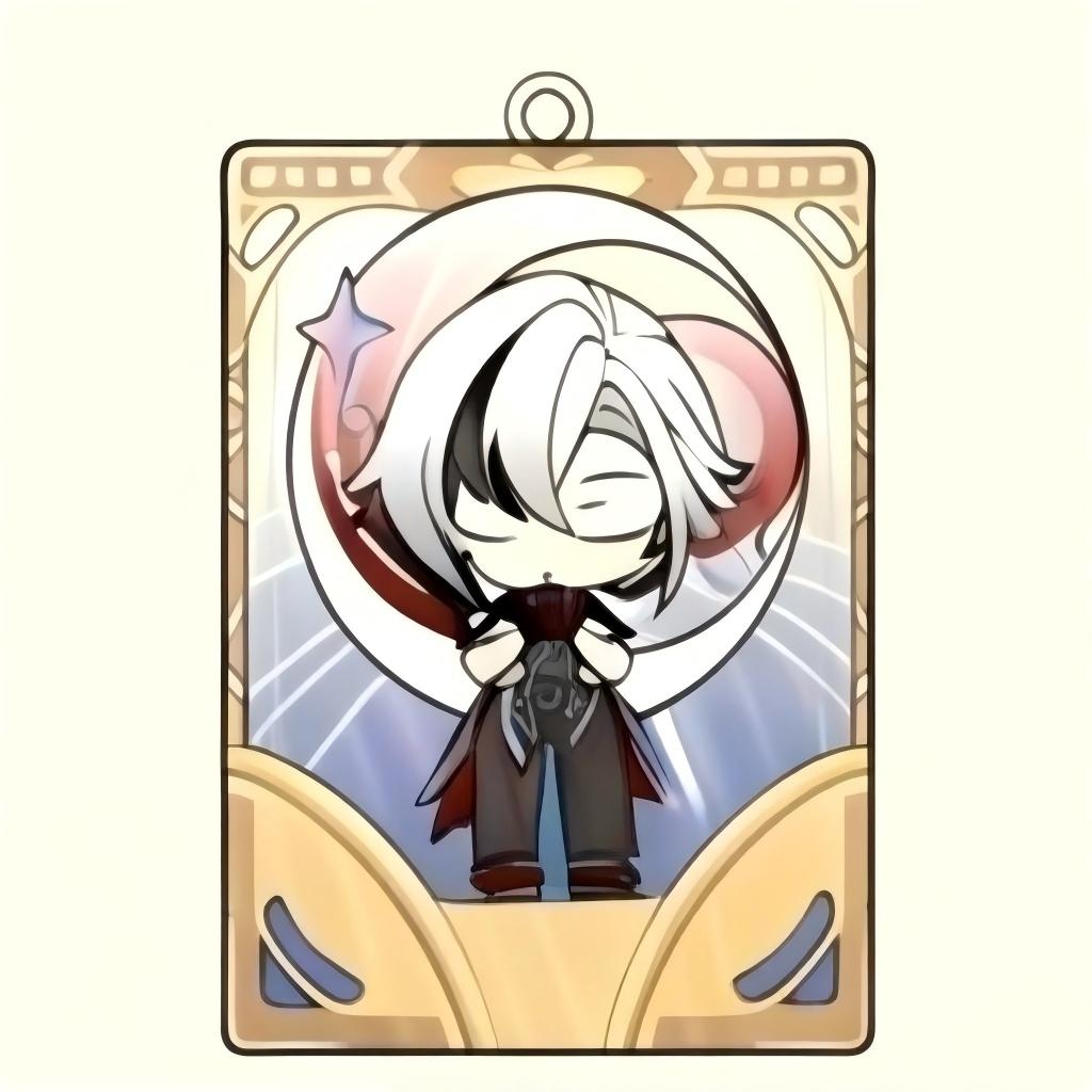Muyo House Fanmade Acrylic Standee Wobbler  Keychain 2