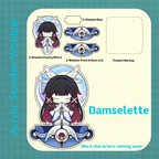 Muyo House Fanmade Acrylic Standee Wobbler  Keychain
