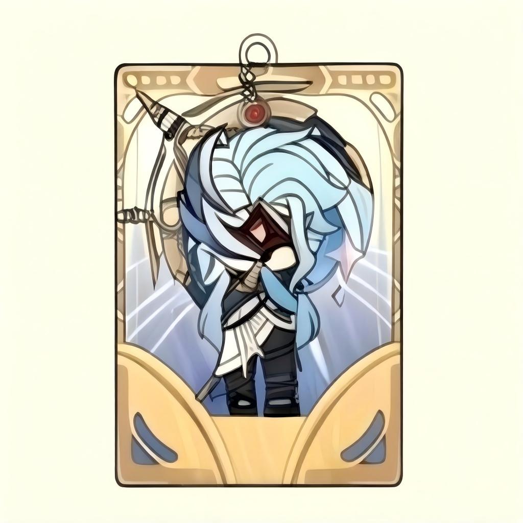 Muyo House Fanmade Acrylic Standee Wobbler  Keychain 2