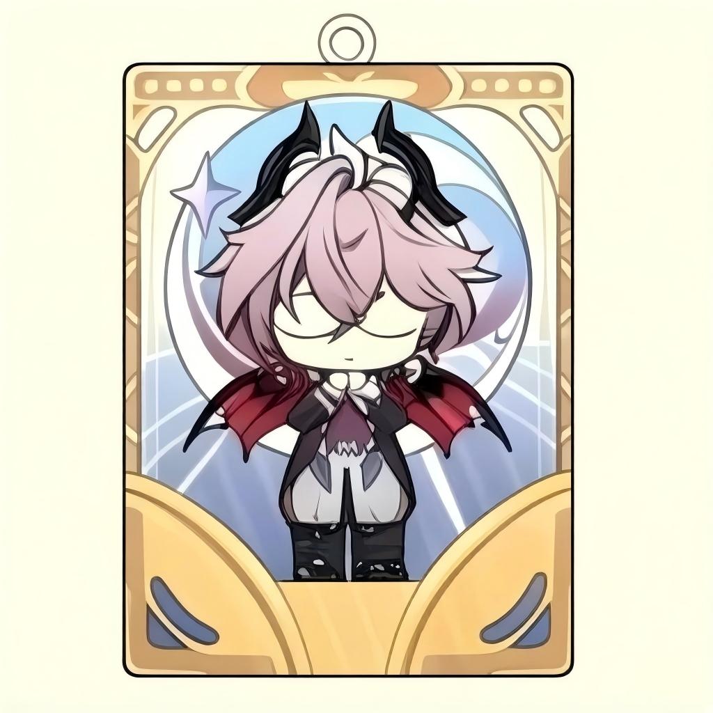 Muyo House Fanmade Acrylic Standee Wobbler  Keychain 2