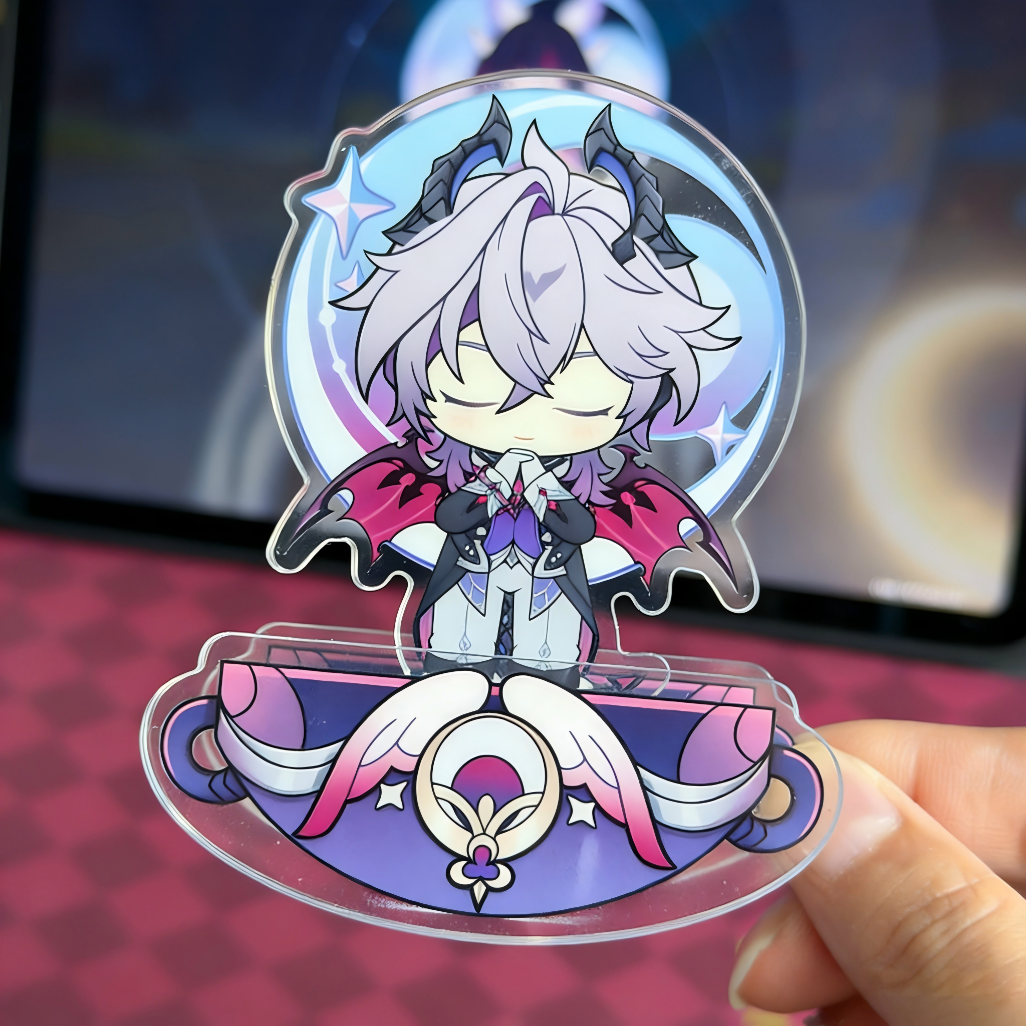 Muyo House Fanmade Acrylic Standee Wobbler  Keychain