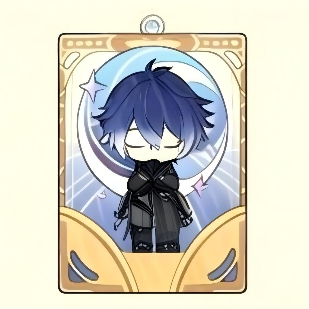 Muyo House Fanmade Acrylic Standee Wobbler  Keychain 2