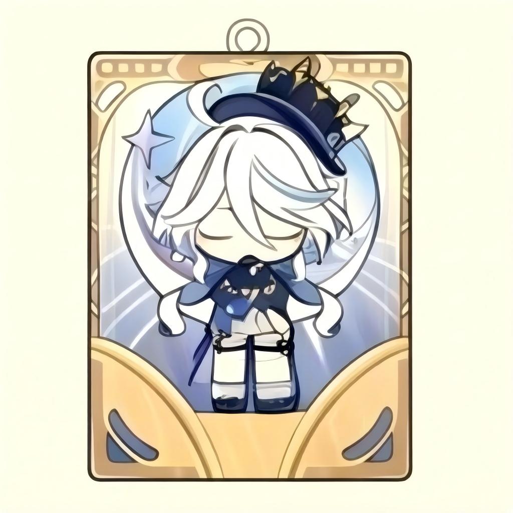 Muyo House Fanmade Acrylic Standee Wobbler  Keychain 2