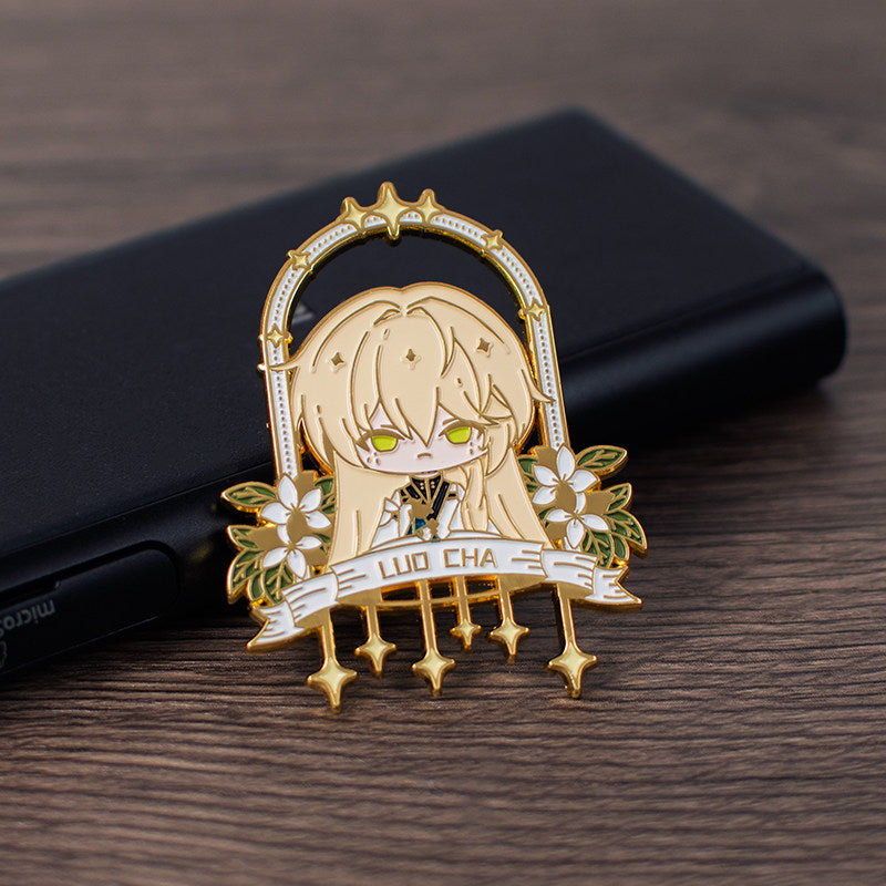 Muyo House Fanmade Enamel Pin Series 4 Badge Keychain