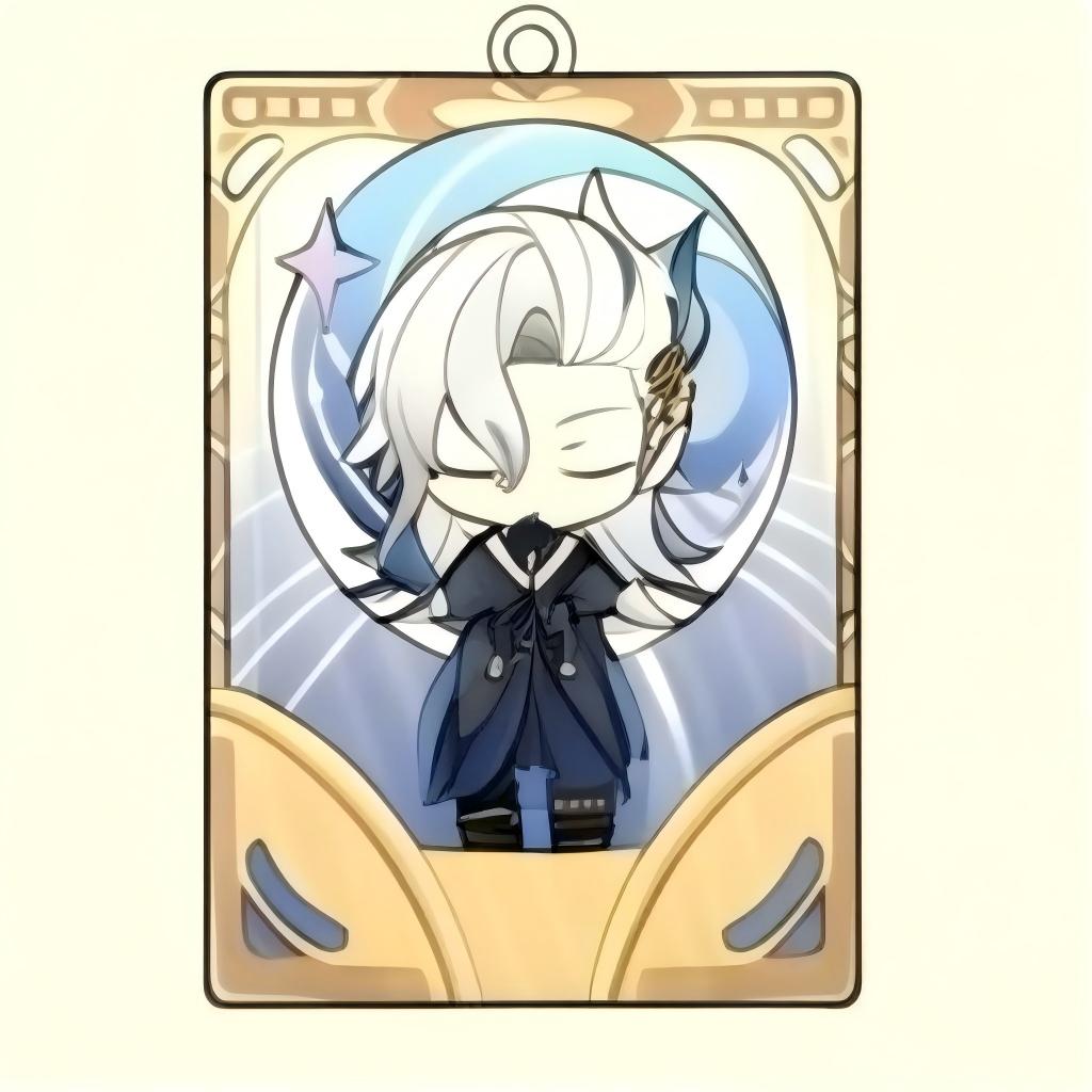 Muyo House Fanmade Acrylic Standee Wobbler  Keychain 2
