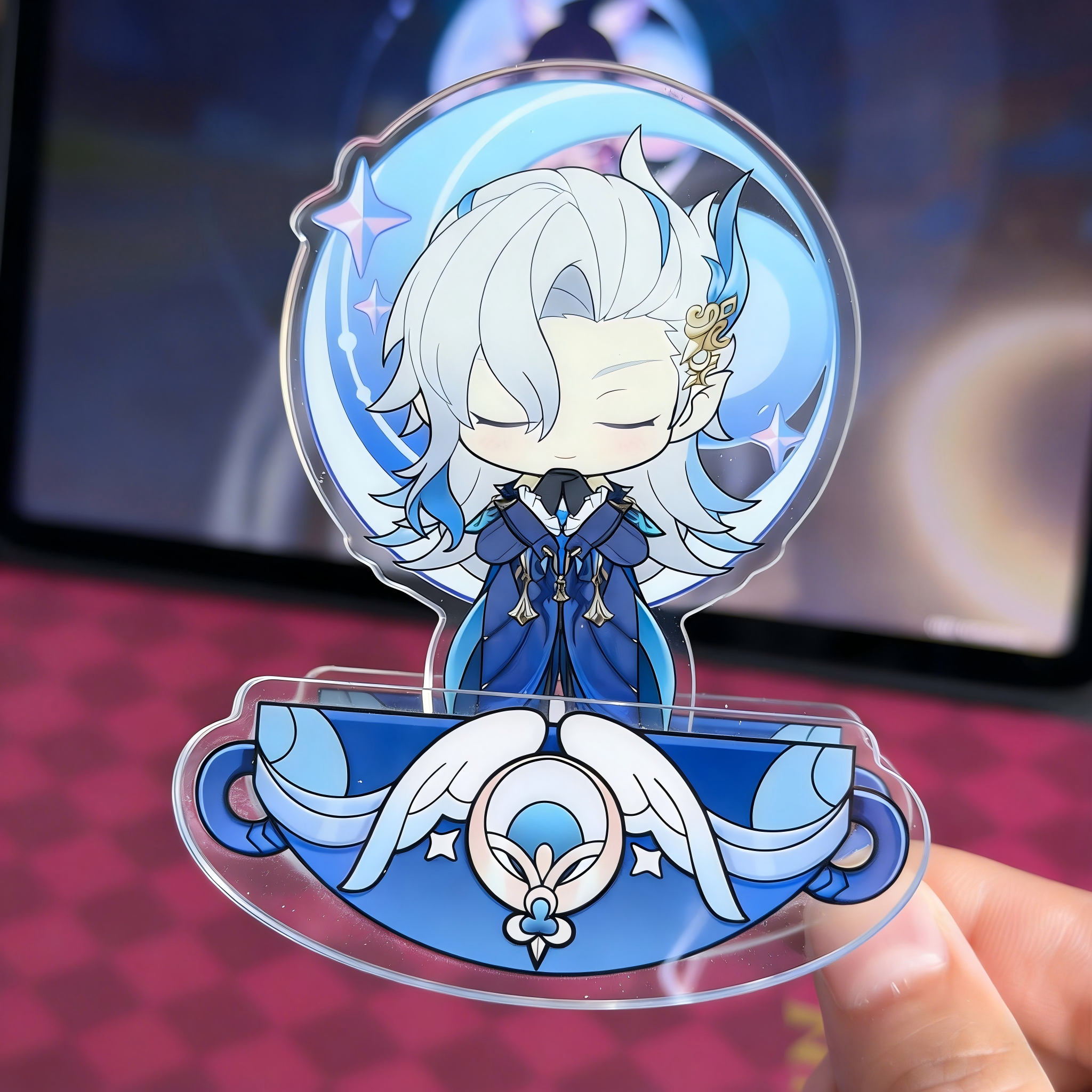 Muyo House Fanmade Acrylic Standee Wobbler  Keychain