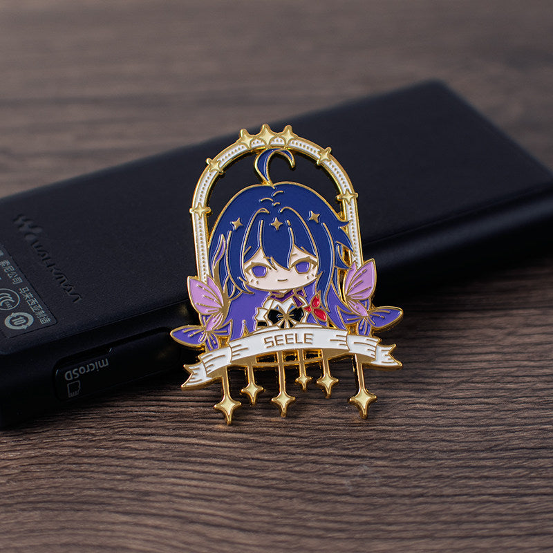 Muyo House Fanmade Enamel Pin Series 4 Badge Keychain