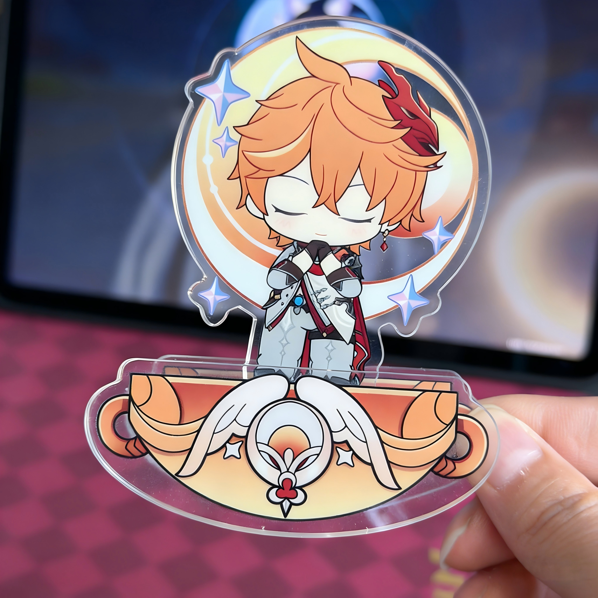 Muyo House Fanmade Acrylic Standee Wobbler  Keychain 2
